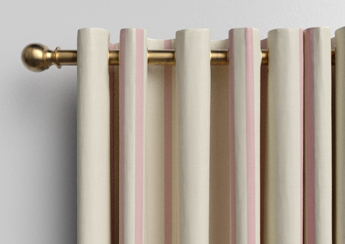 Adelaide, Winnies Stripe Rosies Pink - Made to Measure Curtains - Image 12